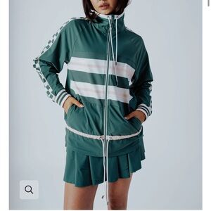 Fore All Golf Nancy Full Zip Track Jacket NWT small